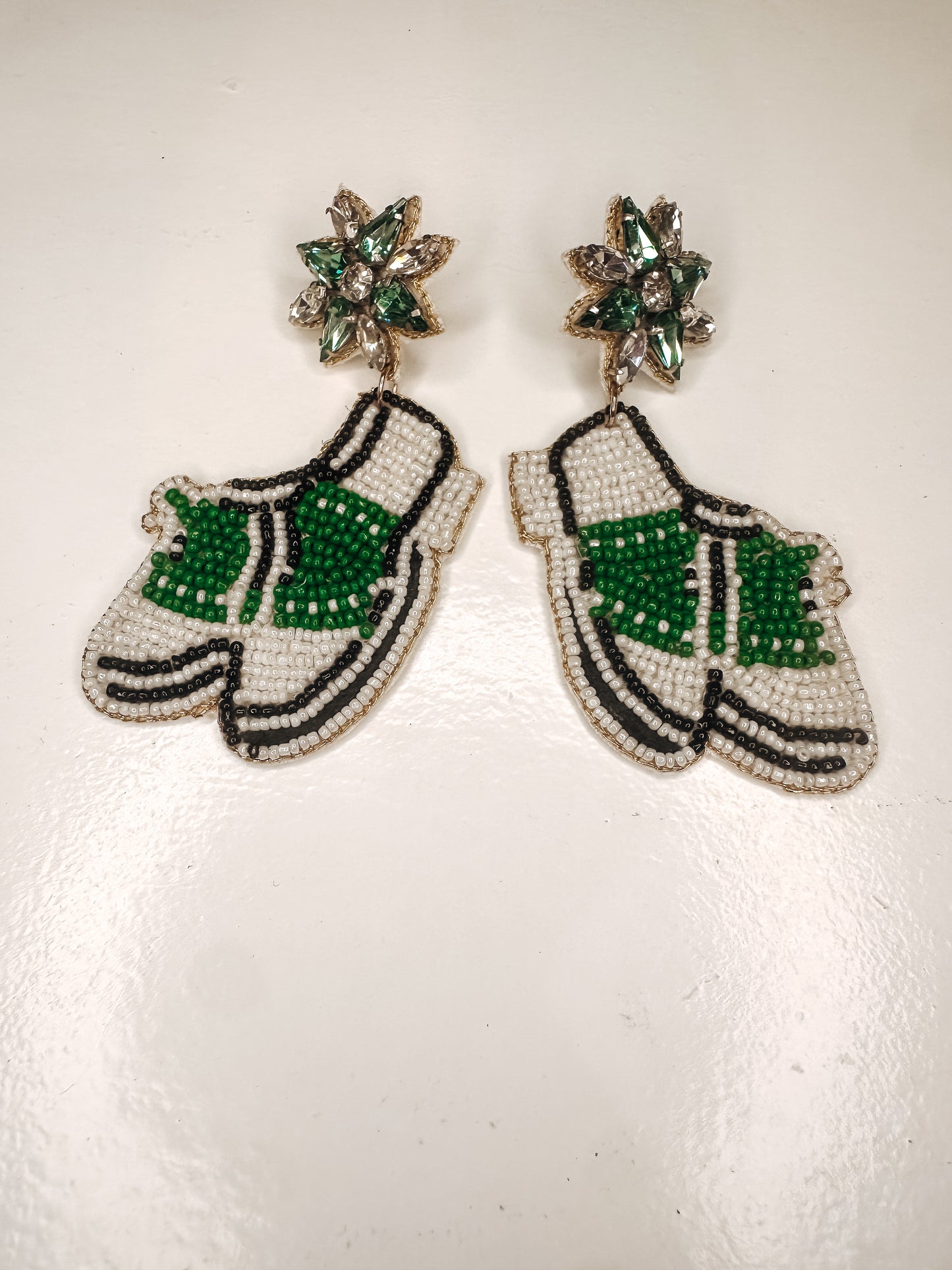 Highstepper Shoe Beaded Earrings