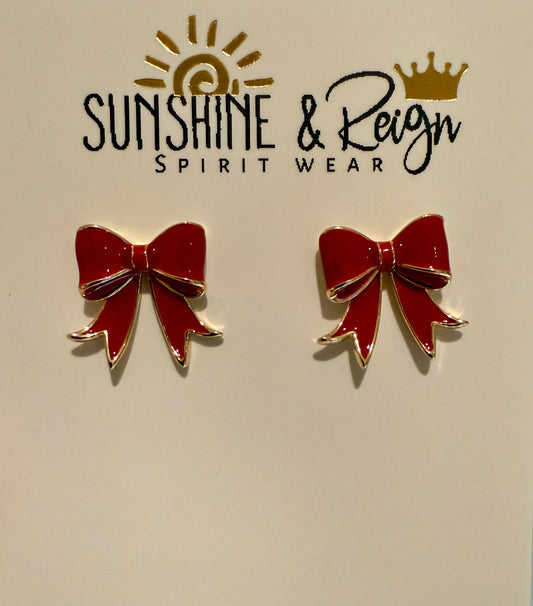 Bow Stud Earrings