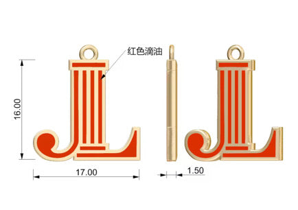 Junior League Logo Necklace