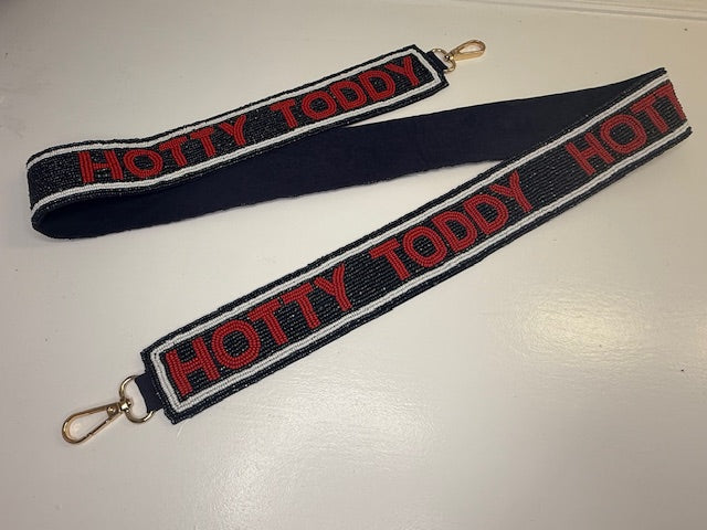 Navy Hotty Toddy Purse Strap