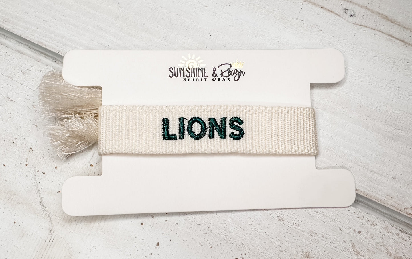 Lions Tassel Bracelet