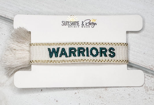 Warriors Tassel Bracelet